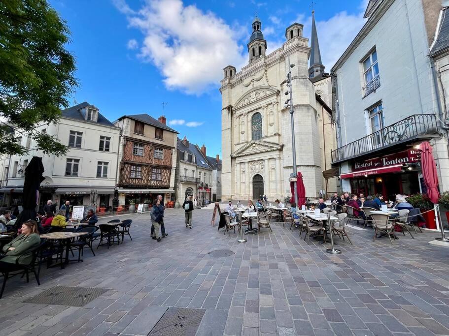 Appartement Cosy Hypercentre Place St Pierre Saumur Esterno foto